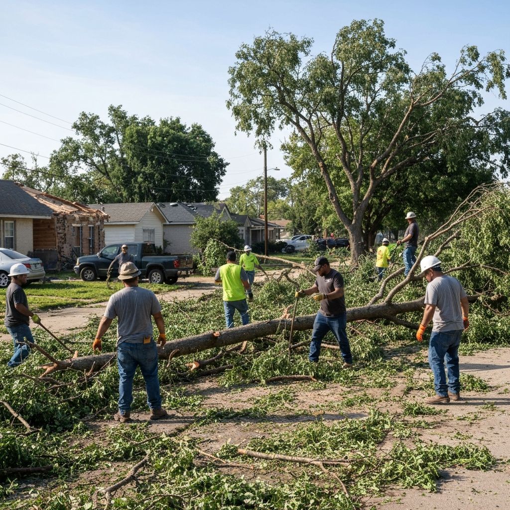 Storm Damage Cleanup - Silverdale
